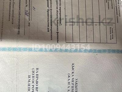Жер телімі · 8 сотық, Жанакуырлыс 2 10, бағасы: 6 млн ₸ в Касымбек датка