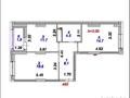 2-комнатная квартира · 57.8 м² · 10/16 этаж, Сафуан Шаймерденов 4/1 — Нажимеденова за 39 млн ₸ в Астане, Сарайшык р-н — фото 6