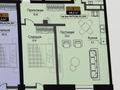 2-бөлмелі пәтер · 68.3 м² · 4/6 қабат, Кульджинский тракт 100/18, бағасы: 40.5 млн ₸ в Алматы, Медеуский р-н