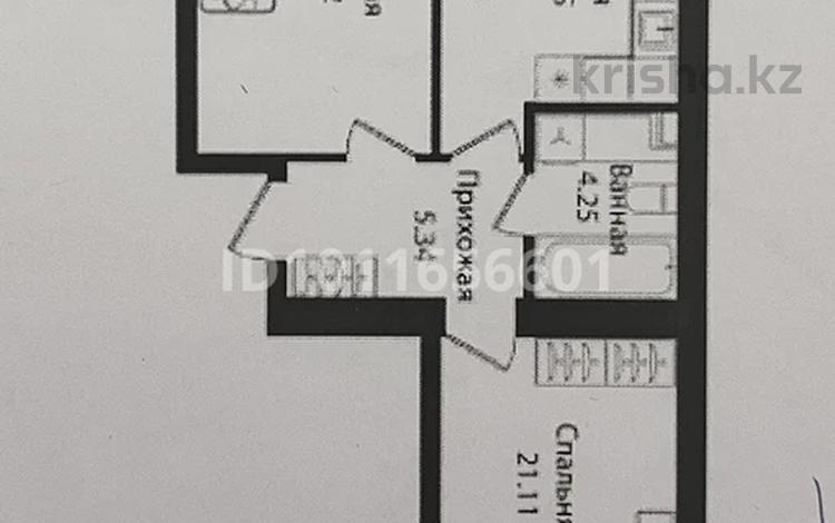 2-комнатная квартира · 66 м² · 11/12 этаж, Улица Чингиз Айтматов, 79/1 79/1 — Шабал Бейсековой за 33 млн ₸ в Астане, Сарыарка р-н — фото 11