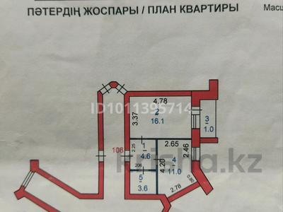 1-бөлмелі пәтер · 36.3 м² · 5/6 қабат, Войнов-Интернационалистов 1/1, бағасы: 19.7 млн 〒 в Костанае