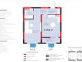 2-бөлмелі пәтер · 43.6 м² · 8/9 қабат, Райымбека — НАЛИЧНЫЙ РАСЧЕТ, бағасы: ~ 41 млн ₸ в Алматы, Жетысуский р-н — фото 2