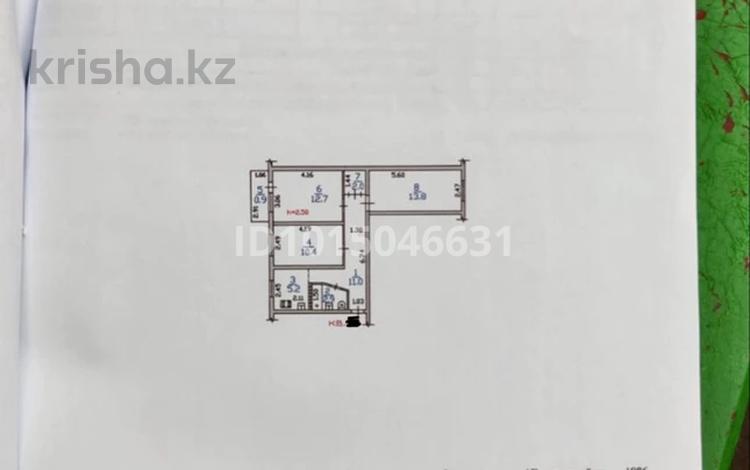 3-комнатная квартира · 60 м² · 5/5 этаж, Розыбакиева 138 — Сатпаева за 51.2 млн ₸ в Алматы, Бостандыкский р-н — фото 2