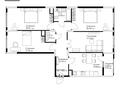 4-бөлмелі пәтер · 107.8 м² · 11/12 қабат, Е-36 13, бағасы: ~ 53.3 млн ₸ в Астане, Нура р-н — фото 11