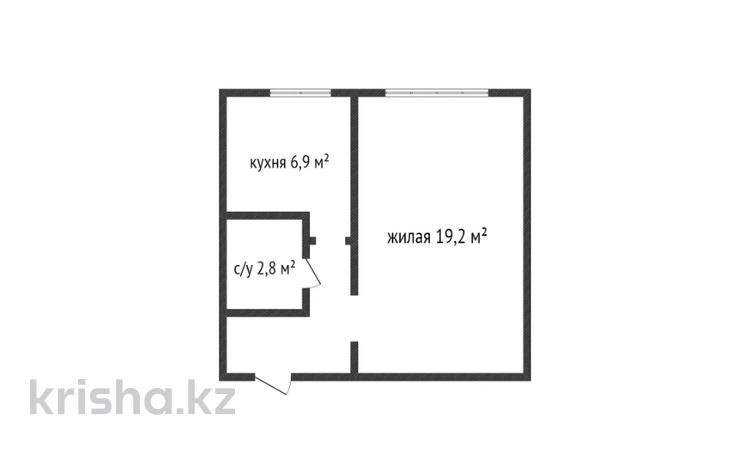 1-комнатная квартира, 33.5 м², 1/9 этаж, Павла Корчагина 114 за 7.3 млн 〒 в Рудном — фото 2
