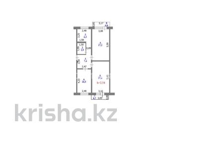 3-бөлмелі пәтер · 65 м² · 1/5 қабат, мкр Строитель 10/1, бағасы: 19.3 млн ₸ в Уральске