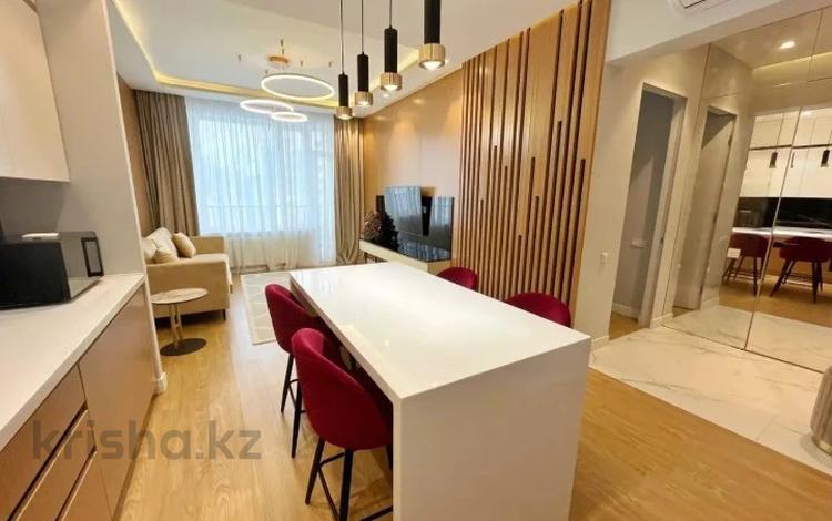 2-бөлмелі пәтер · 65 м² · 14/16 қабат, Аль-Фараби 41, бағасы: 650 000 ₸ в Алматы, Бостандыкский р-н — фото 2