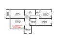 3-комнатная квартира · 104.7 м² · 19/19 этаж, Толстого 32 за ~ 56.5 млн ₸ в Костанае