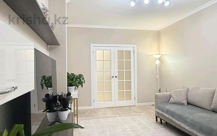 3-комнатная квартира · 77.2 м² · 8/9 этаж, Сауран 4 за 47 млн ₸ в Астане, Есильский р-н — фото 2