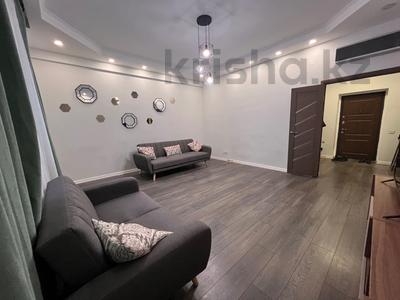 2-комнатная квартира · 90 м² · 13/18 этаж, Желтоксан 21/5 — Аль-Фараби за 650 000 〒 в Алматы, Бостандыкский р-н