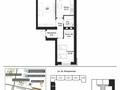 2-бөлмелі пәтер · 69 м² · 7/9 қабат, Шамши Калдаяков 12, бағасы: 62 млн ₸ в Астане, Сарайшык р-н — фото 23
