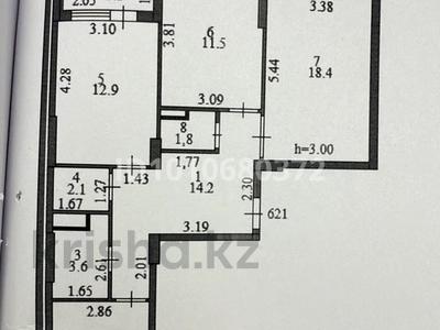 3-бөлмелі пәтер · 82 м² · 5/12 қабат, Е-36 2, 4, 5, 9, 11, бағасы: 63 млн ₸ в Астане, Нура р-н