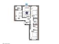 3-комнатная квартира · 76 м² · 6/9 этаж, Е 909 29 — Будет ЛРТ и Ellington Mall за 40 млн ₸ в Астане, Нура р-н