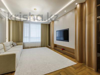 3-бөлмелі пәтер · 110.4 м² · 8/9 қабат, Аль-Фараби 1 — С видом на Президентский парк, бағасы: 135 млн ₸ в Астане, Есильский р-н