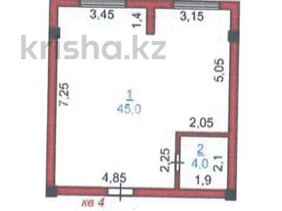 1-бөлмелі пәтер · 49 м² · 1/5 қабат, 15 18/2, бағасы: 13 млн 〒 в Туркестане