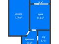 1-комнатная квартира · 40 м² · 7/9 этаж, Береке 60 за 19.5 млн ₸ в Костанае — фото 2
