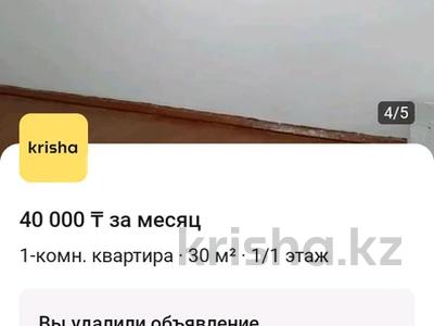 1-бөлмелі пәтер · 20 м² · 1/1 қабат, Жамбыл 130, бағасы: 35 000 ₸ в Ленгере