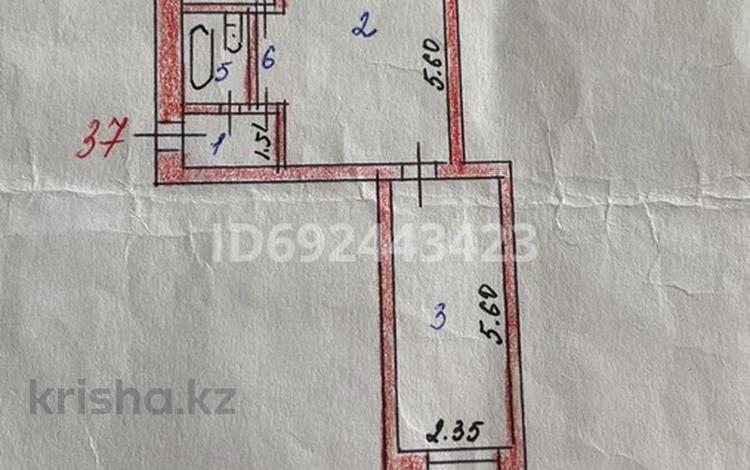 2-комнатная квартира, 45 м², 3/5 этаж, Шалкоде 2 37 — Шалкоде 2 за 20 млн 〒 в Астане, Алматы р-н — фото 2