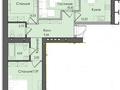 3-бөлмелі пәтер · 86 м² · 2/10 қабат, Микрорайон Береке 79, бағасы: ~ 42.2 млн ₸ в Костанае