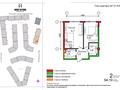 2-комнатная квартира · 54.1 м² · 3/3 этаж, мкр Нур Алатау 134 за 56 млн ₸ в Алматы, Бостандыкский р-н — фото 9