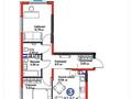 3-бөлмелі пәтер · 62 м² · 5/6 қабат, Бауыржана Момышулы 33 — Момушылы, бағасы: 48.5 млн ₸ в Алматы, Алатауский р-н — фото 4