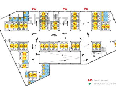 2-комнатная квартира · 57 м² · 7/14 этаж, С 902 8 за 38 млн ₸ в Астане, Сарыарка р-н