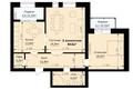 2-бөлмелі пәтер · 87.8 м² · 4/5 қабат, мкр. Алтын орда, Саздинское Лесничество, бағасы: 26.5 млн ₸ в Актобе — фото 2