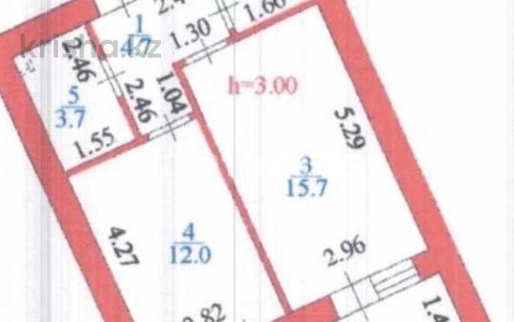 1-бөлмелі пәтер · 42.5 м² · 5/12 қабат, ​Чингиз Айтматов, бағасы: 26 млн ₸ в Астане, Нура р-н — фото 2