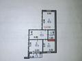 2-комнатная квартира · 55.1 м² · 3/9 этаж, Микрорайон Аэропорт 1, Мкрн Аэропорт — Аэропорт за 27 млн ₸ в Костанае — фото 3