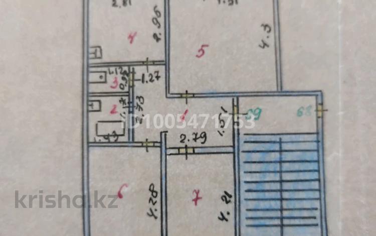 3-комнатная квартира · 67.6 м² · 5/5 этаж, Сары-Арка 6 за 16 млн 〒 в Жезказгане — фото 2