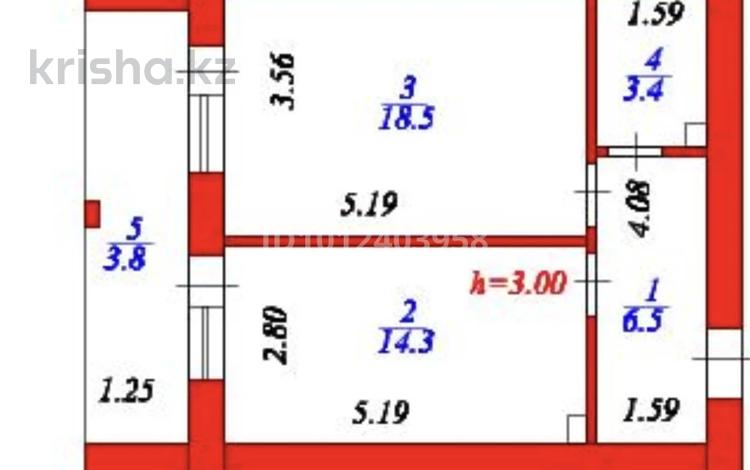 1-комнатная квартира · 50.3 м², ул. Алихана Бокейхана 7 — СРОЧНО! Мангилик ел, Ботанический сад, парк Президента за 29 млн ₸ в Астане, Есильский р-н — фото 2