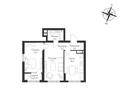 2-бөлмелі пәтер · 65.3 м² · 5/9 қабат, мкр Нуркент, Турара Рыскулова 2Б/1, бағасы: 45 млн ₸ в Алматы, Алатауский р-н — фото 6