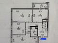 3-комнатная квартира · 74.1 м² · 8/17 этаж, Шафика Чокина 1 — Рядом школа Binom им А.Бокейхана. Школа N:110 - Школа N:78 за 300 000 ₸ в Астане, Нура р-н — фото 4