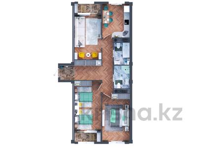 3-бөлмелі пәтер · 94.8 м² · 6/10 қабат, Каныша Сатпаева 82/9, бағасы: ~ 46.9 млн ₸ в Усть-Каменогорске