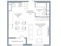 2-бөлмелі пәтер · 45.5 м² · 6/16 қабат, Сатпаева 90/58 — СРОЧНАЯ ПРОДАЖА, бағасы: 37.5 млн ₸ в Алматы, Бостандыкский р-н — фото 3