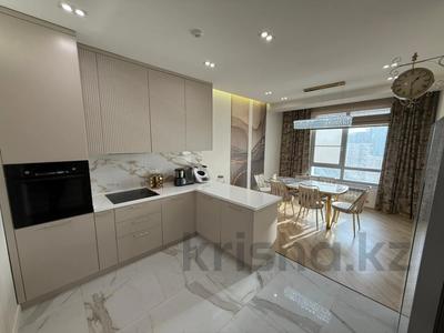 4-комнатная квартира · 155 м² · 9/21 этаж, Калдаякова 3 — ЗАЛ 42м2, ВИДОВАЯ КВАРТИРА ( смотрит на ПИРАМИДУ, ул.Калдаякова) за 126.1 млн 〒 в Астане, Сарайшык р-н