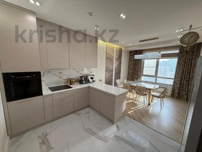 4-комнатная квартира · 156 м² · 9/21 этаж, Калдаякова 3 — ЗАЛ 42м2, ВИДОВАЯ КВАРТИРА ( смотрит на ПИРАМИДУ, ул.Калдаякова) за 126.1 млн 〒 в Астане, Сарайшык р-н