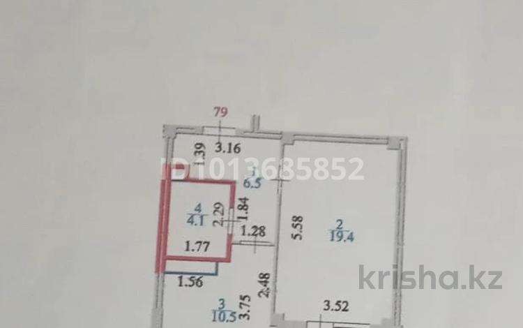 1-бөлмелі пәтер · 42 м² · 3/7 қабат, Улы Дала 63 — Касым Кайсенова, бағасы: 29.8 млн ₸ в Астане, Есильский р-н — фото 2