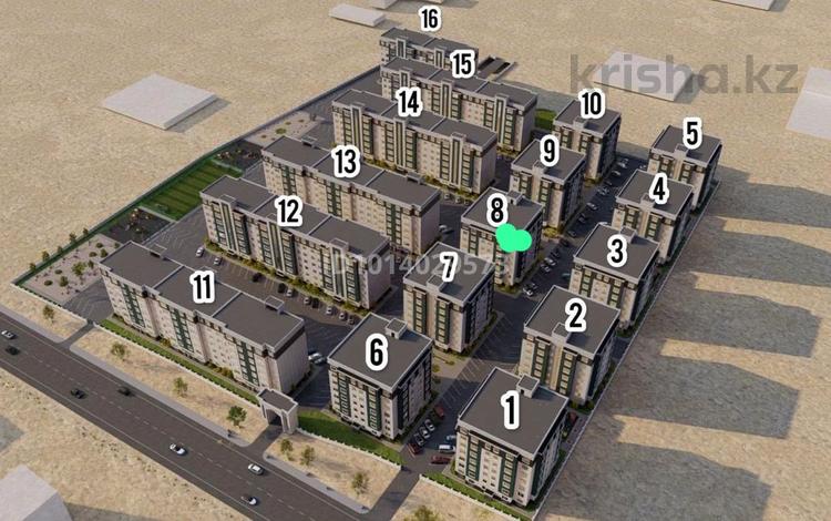 2-бөлмелі пәтер · 75.4 м² · 5/8 қабат, 29а ш/а., бағасы: 13.5 млн ₸ в Актау, 29а мкр — фото 2