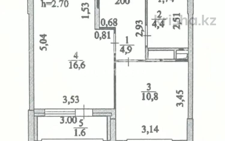 1-комнатная квартира · 38.3 м² · 5/9 этаж, Туран 57/4 — Бухар Жырау за 27 млн ₸ в Астане, Нура р-н — фото 2