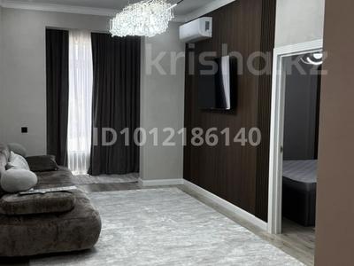 2-комнатная квартира · 75 м² · 1/9 этаж, Мкр. Асар-2 3203/3 за 44 млн ₸ в Шымкенте, Каратауский р-н