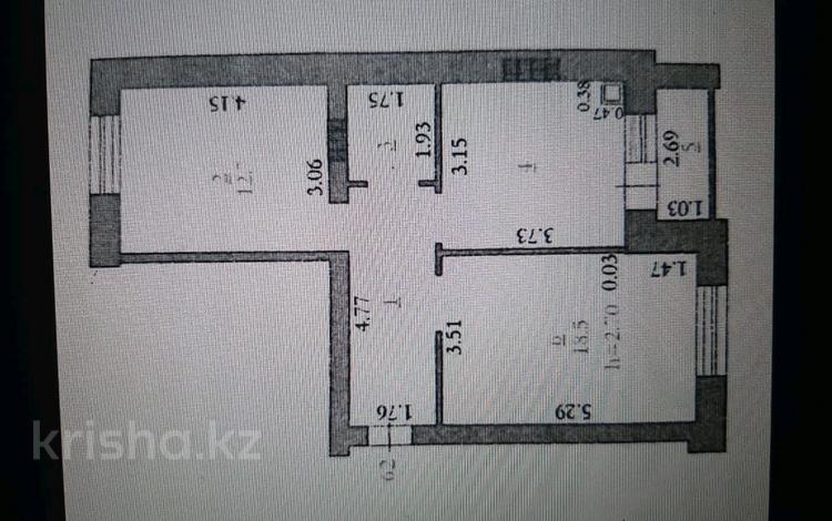 2-комнатная квартира, 56 м², 1/5 этаж, мкр. Алтын орда 9/4 за 20.5 млн 〒 в Актобе, мкр. Алтын орда — фото 2