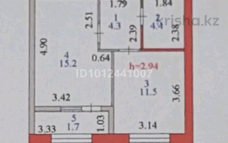 1-бөлмелі пәтер · 37.1 м² · 5/10 қабат, кенесары 64, бағасы: 25.5 млн ₸ в Астане, р-н Байконур — фото 5