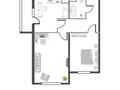 2-комнатная квартира · 65 м² · 10/12 этаж, Аккент 100 за 300 000 ₸ в Алматы — фото 20