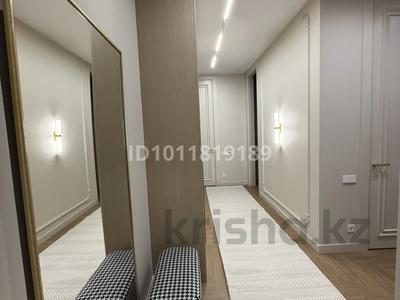 3-бөлмелі пәтер · 91 м² · 8/9 қабат, ул. Толе Би 22, бағасы: 88.5 млн ₸ в Астане, Есильский р-н