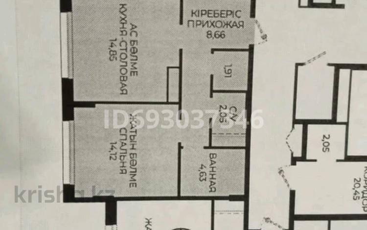 2-комнатная квартира, 65 м², 6 этаж, Туран 39 за 43.5 млн 〒 в Астане, Нура р-н — фото 2