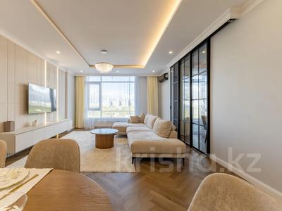 3-комнатная квартира · 135 м² · 6/20 этаж, Бухар жырау ВИДОВАЯ на БОТАНИЧЕСКИЙ 26 за 208 млн ₸ в Астане, Есильский р-н