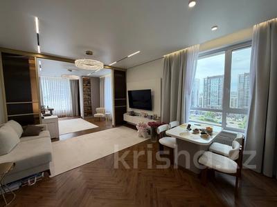 3-комнатная квартира · 83 м² · 12/23 этаж, Сыганак 52 — Кабанбай батыра за 89 млн ₸ в Астане, Есильский р-н