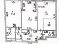 3-комнатная квартира · 74.4 м² · 10/12 этаж, Шамши Калдаяков 8 за 75 млн ₸ в Астане, Сарайшык р-н — фото 13