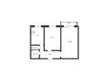 2-бөлмелі пәтер · 50 м² · 8/9 қабат, 1 МАЯ 25, бағасы: 20.5 млн ₸ в Павлодаре — фото 10